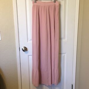 Women skirt color light pink size waist 13 1/2